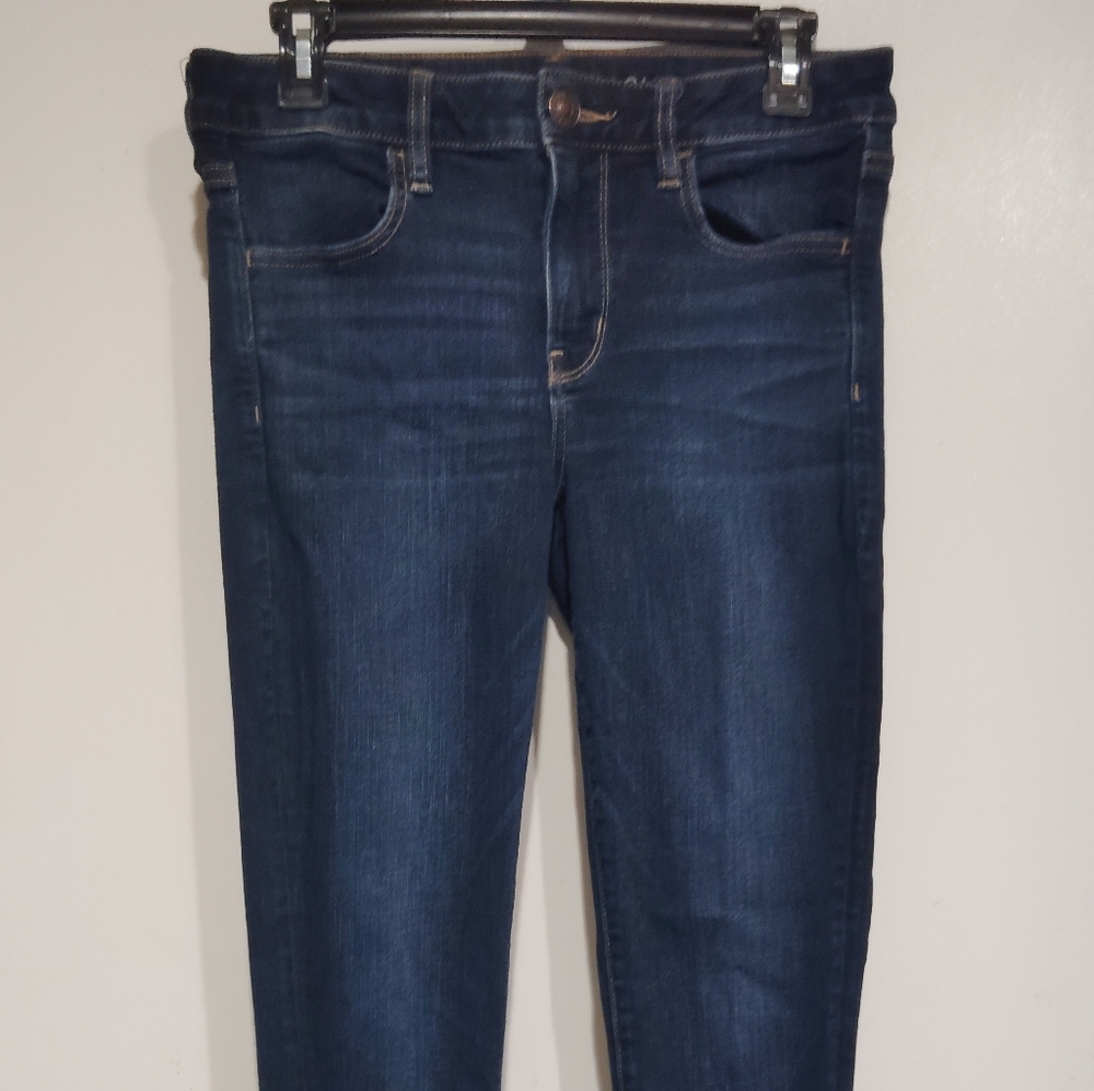 American Eagle Outfitters Dark Indigo Skinny Jeans